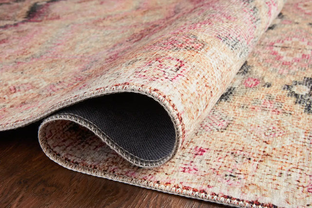 Loloi Layla Lay-17 Pink/Lagoon Rugs - pile height