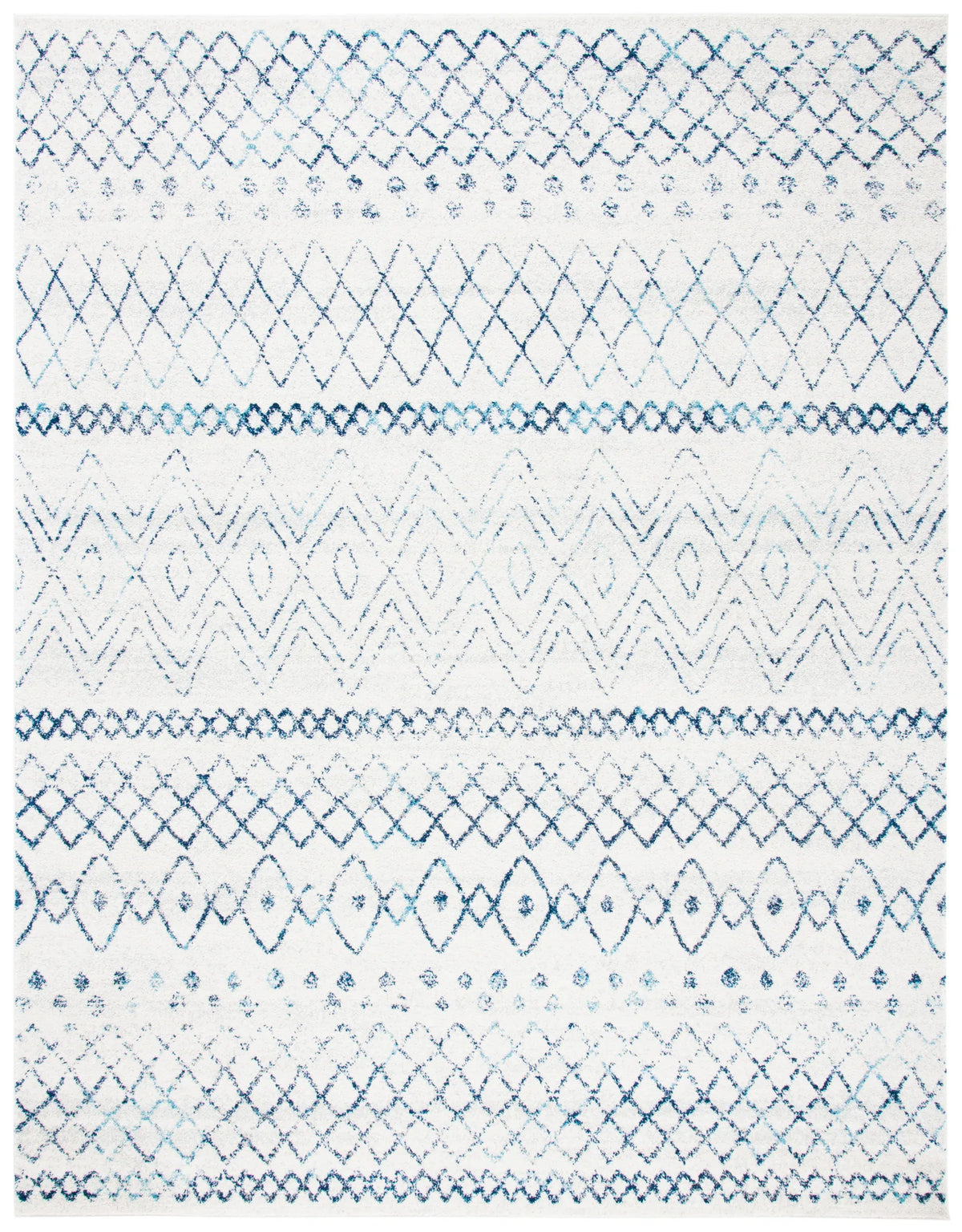 Safavieh Madison 700 10'-0" x 14'-0" Rug in Ivory / Navy