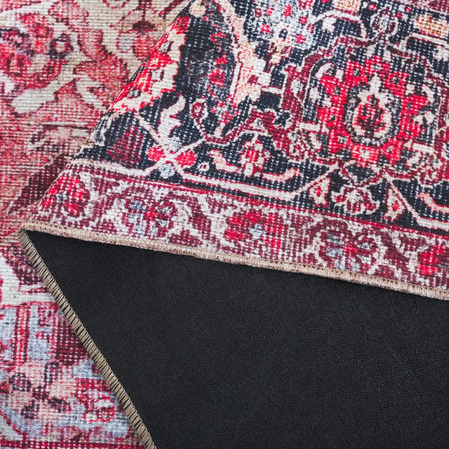 Safavieh Vintage Serapi 600 6'-0" x 9'-0" Rug in Pink / Blue