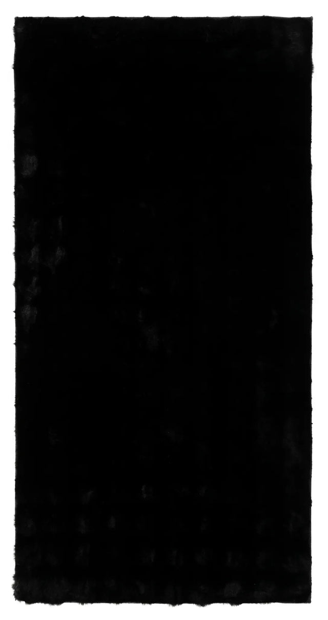 Safavieh Faux Rabbit Bubble 100 3'-0" x 5'-0" Rug in Black