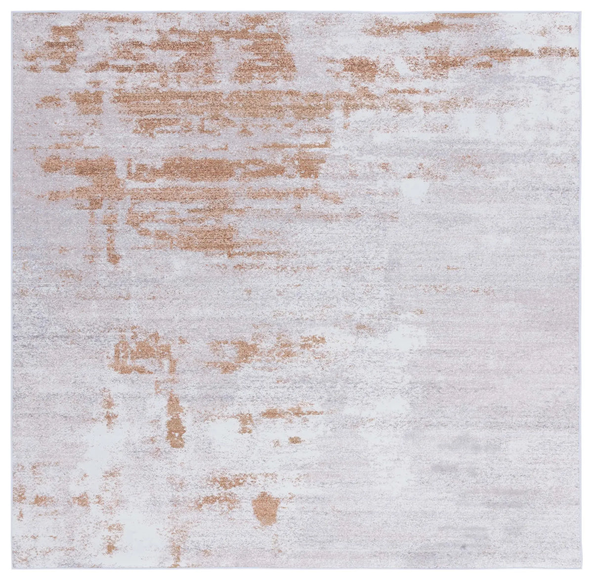 Safavieh Tacoma 6'-0" x 6'-0" Rug in Grey / Rust