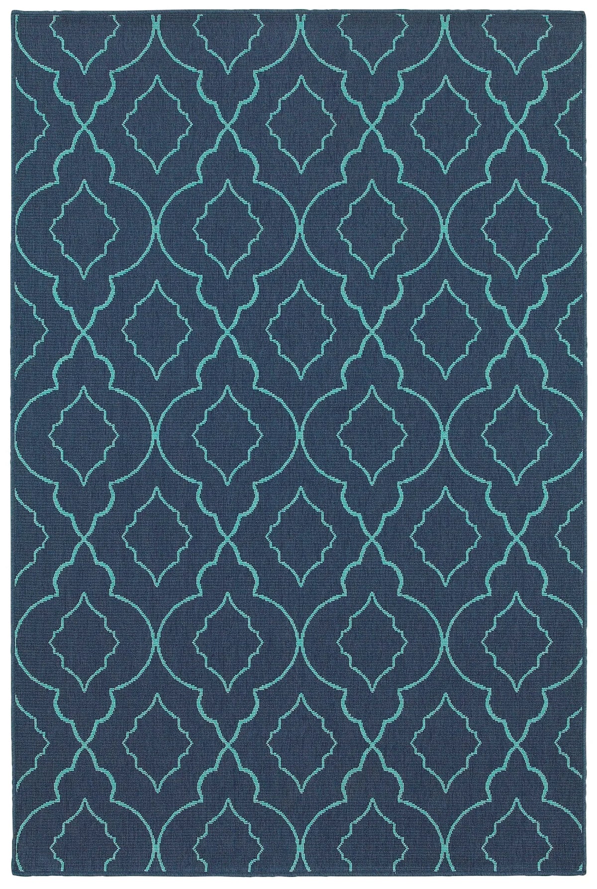 Oriental Weavers Sphinx Meridian 7541B Navy / Blue Rugs - main flat
