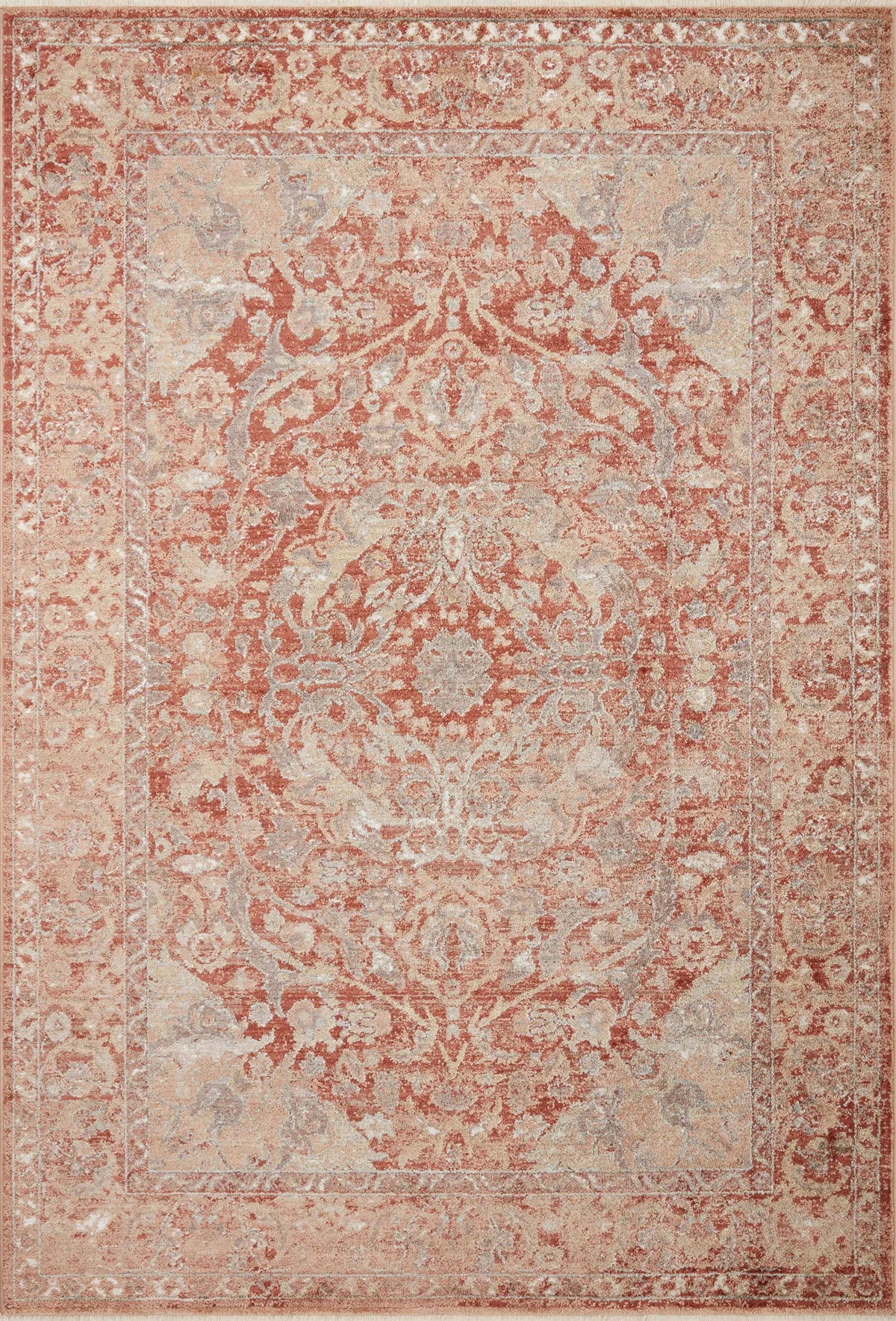 Loloi Sonnet Snn-10 Spice/Multi Rug - main flat