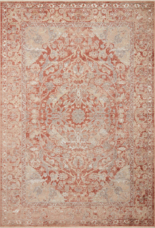 Loloi Sonnet Snn-10 Spice/Multi Rug - main flat