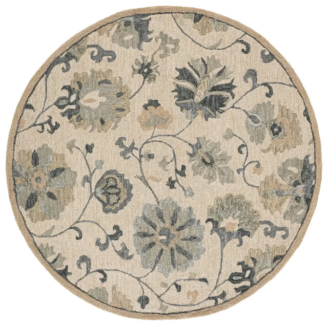 Safavieh Metro 6'-0" x 6'-0" Rug in Beige / Grey