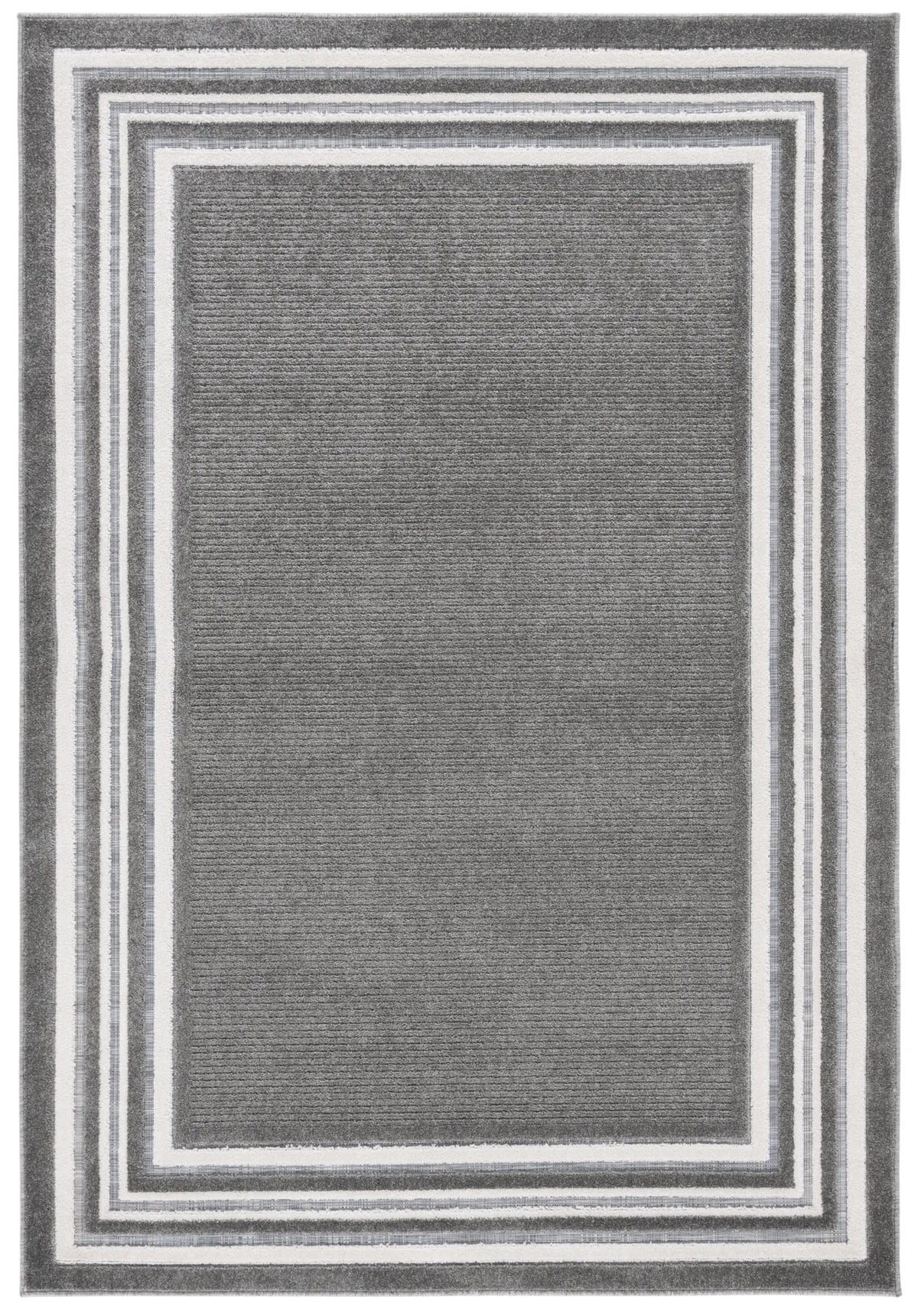Safavieh Cabana 4'-0" x 6'-0" Rug in Grey / Ivory