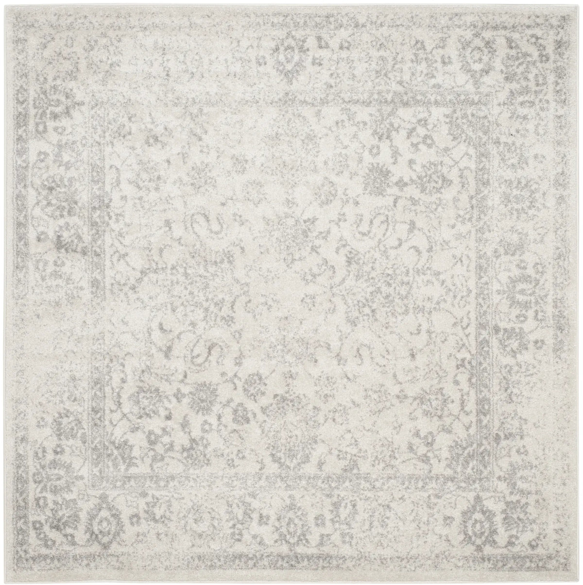 Safavieh Adirondack 5'-0" x 5'-0" Rug in Ivory / Silver