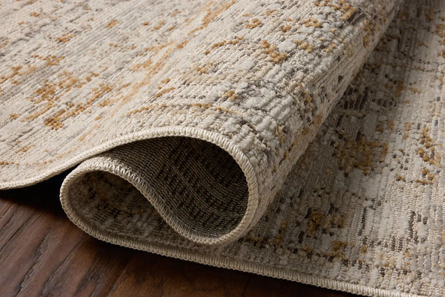 Loloi Milena MLE-09 Ivory / Ochre Rug - pile height