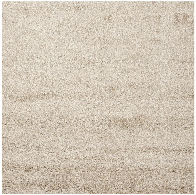 Safavieh Santa Monica Shag 6'-7" x 6'-7" Rug in Beige