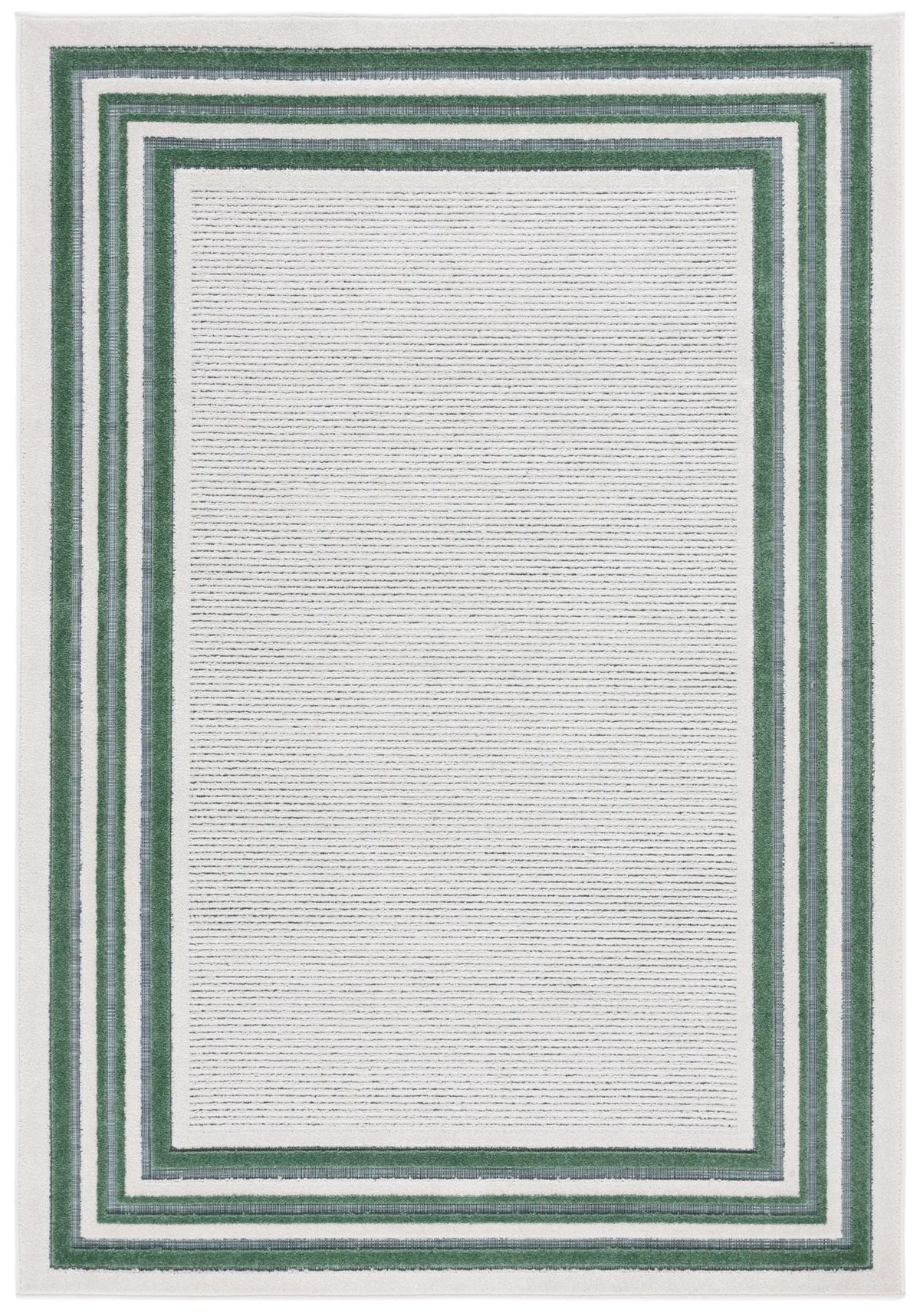 Safavieh Cabana 4'-0" x 6'-0" Rug in Ivory / Green