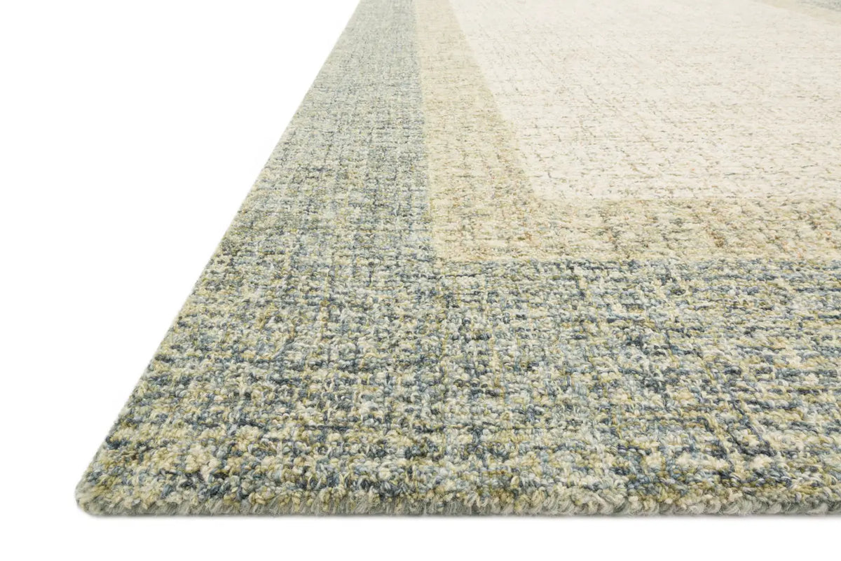 Loloi Rosina Roi-01 Olive Rugs - rug corner