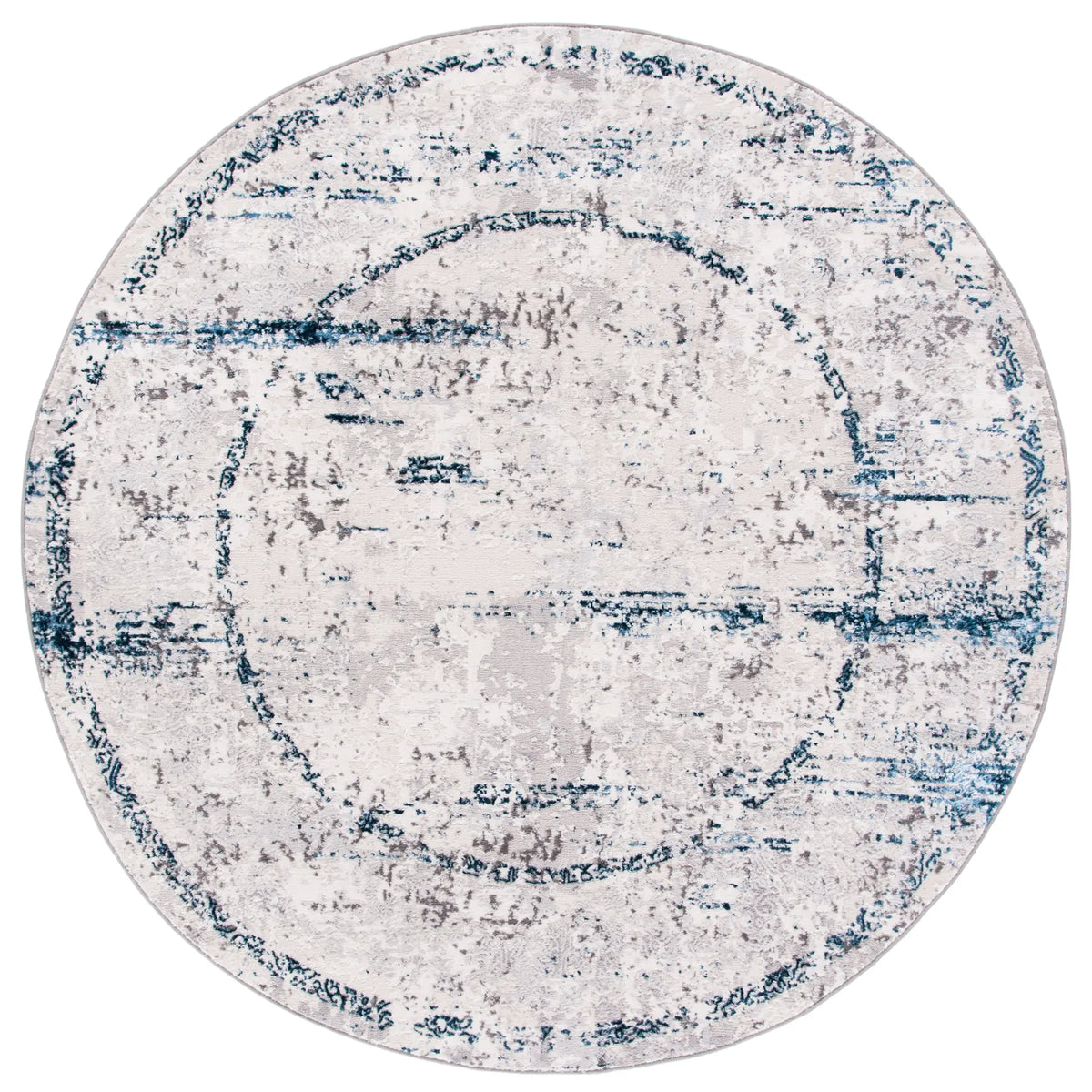 Safavieh Amelia 6'-7" x 6'-7" Rug in Grey / Blue