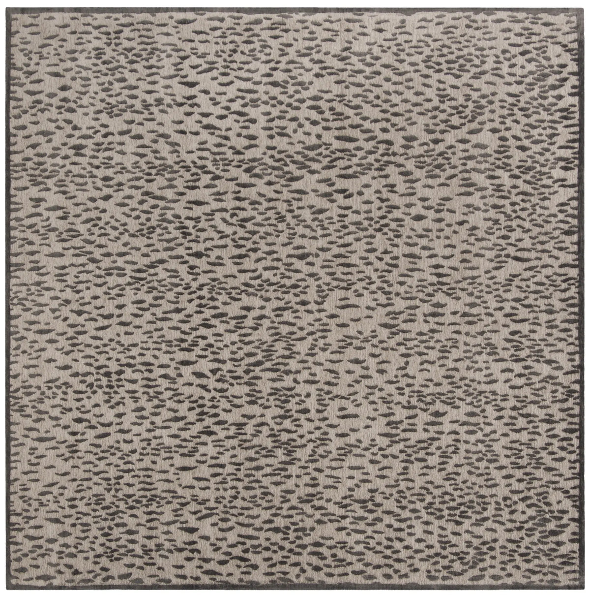 Safavieh Marbella 6'-0" x 6'-0" Rug in Light Grey / Dark Grey