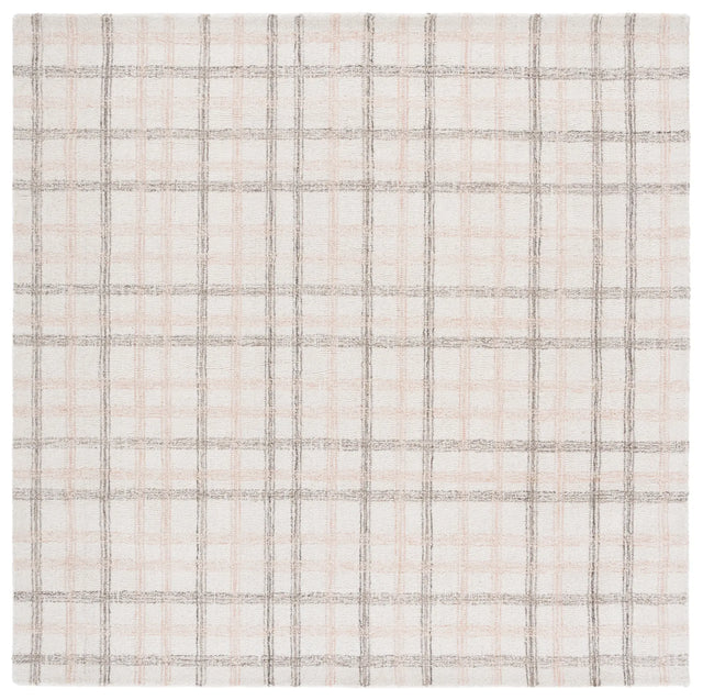 Safavieh Ebony 6'-0" x 6'-0" Rug in Beige / Ivory