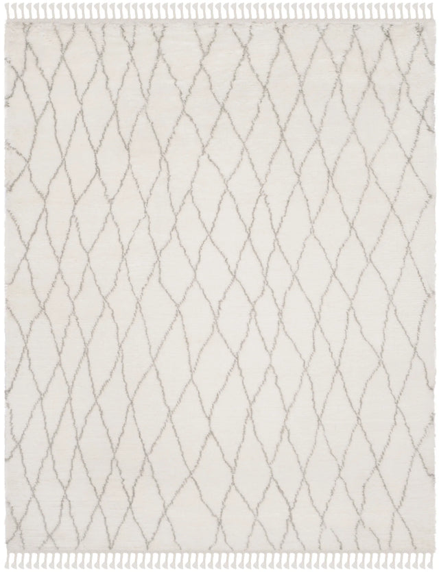 Safavieh Casablanca 8'-0" x 10'-0" Rug in Ivory / Grey