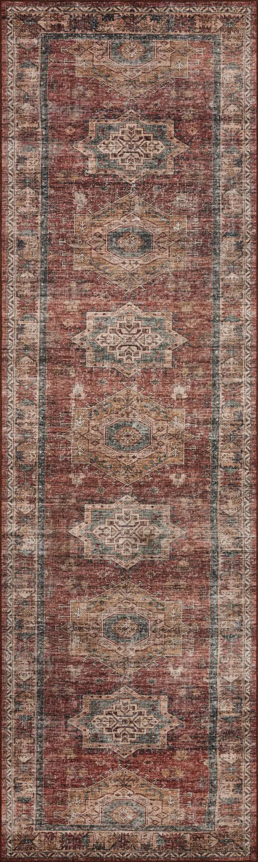 Loloi Anniston ANS-04 Spice / Multi Rug - runner flat