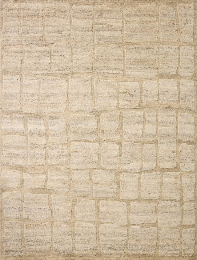 Loloi Hughes HUS-01 Natural Rug - main flat