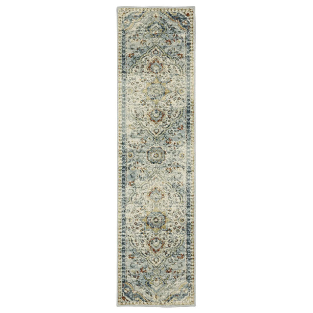 Oriental Weavers Sphinx Branson Br01A Blue/ Multi Rugs - runner