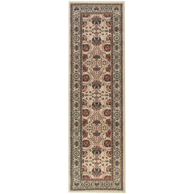 Oriental Weavers Sphinx Ariana 431o3 Ivory / Red Rugs - runner