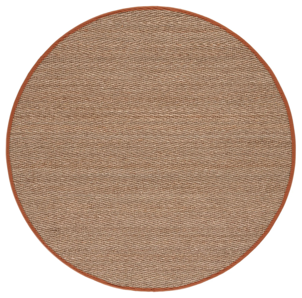 Safavieh Natural Fiber 6'-0" x 6'-0" Rug in Natural / Brown