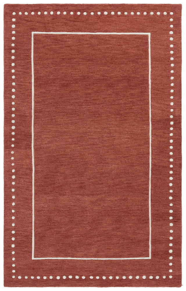 Safavieh Bella 4'-0" x 6'-0" Rug in Red / Ivory