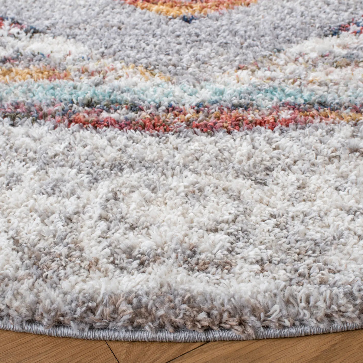 Safavieh Calista 6'-7" x 6'-7" Rug in Grey / Ivory
