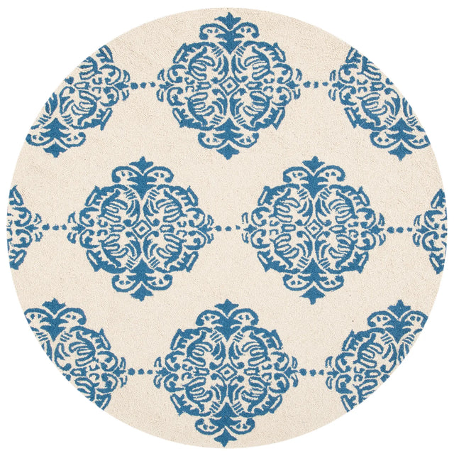Safavieh Chelsea 5'-0" x 5'-0" Rug in Ivory / Blue