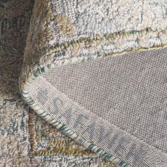 Safavieh Marquee 4'-0" x 6'-0" Rug in Green / Ivory