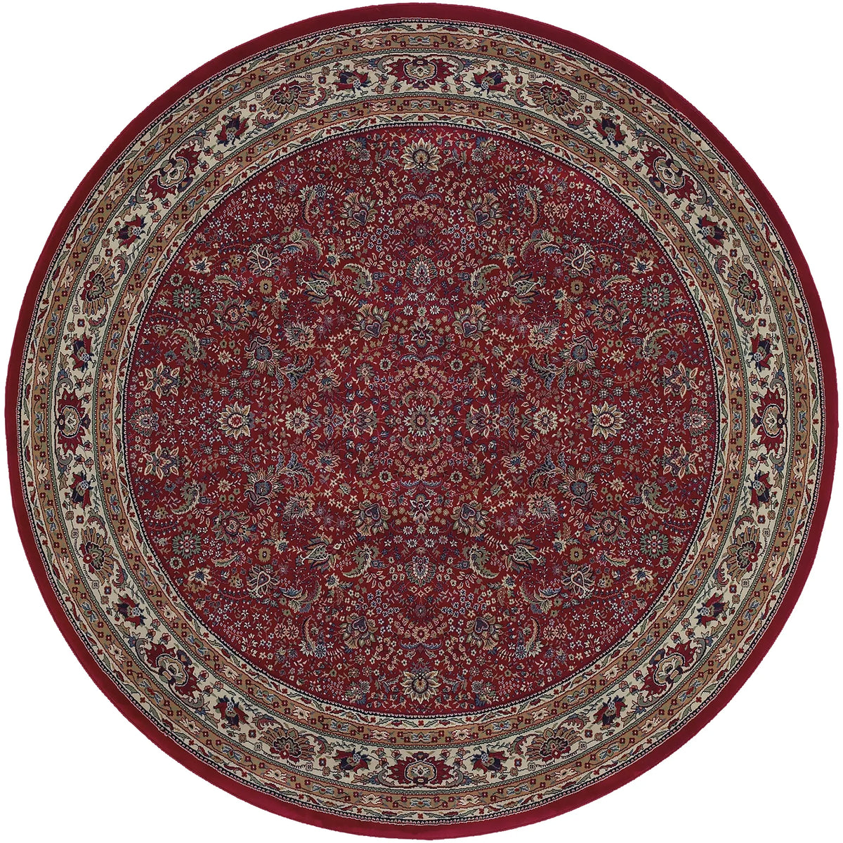 Oriental Weavers Sphinx Ariana 113r3 Red / Ivory Rugs - main flat