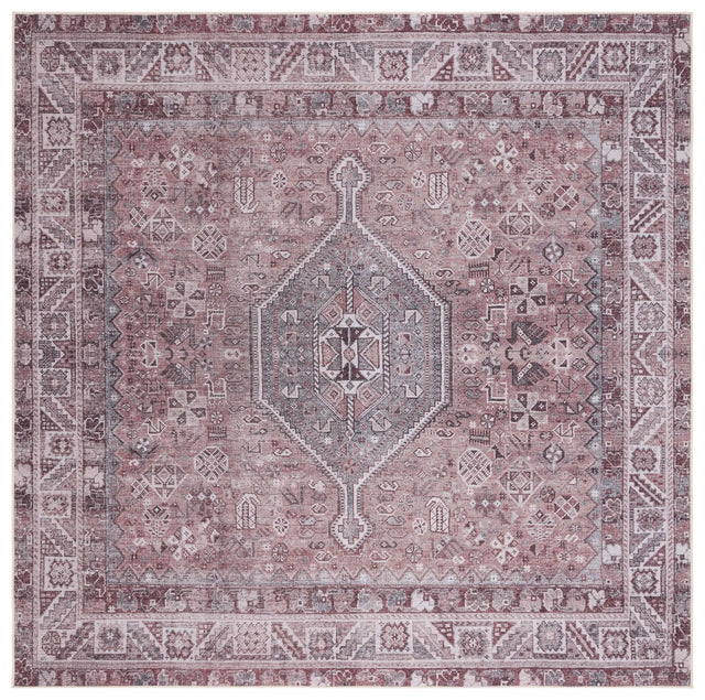 Safavieh Tucson 6'-0" x 6'-0" Rug in Light Rust / Beige