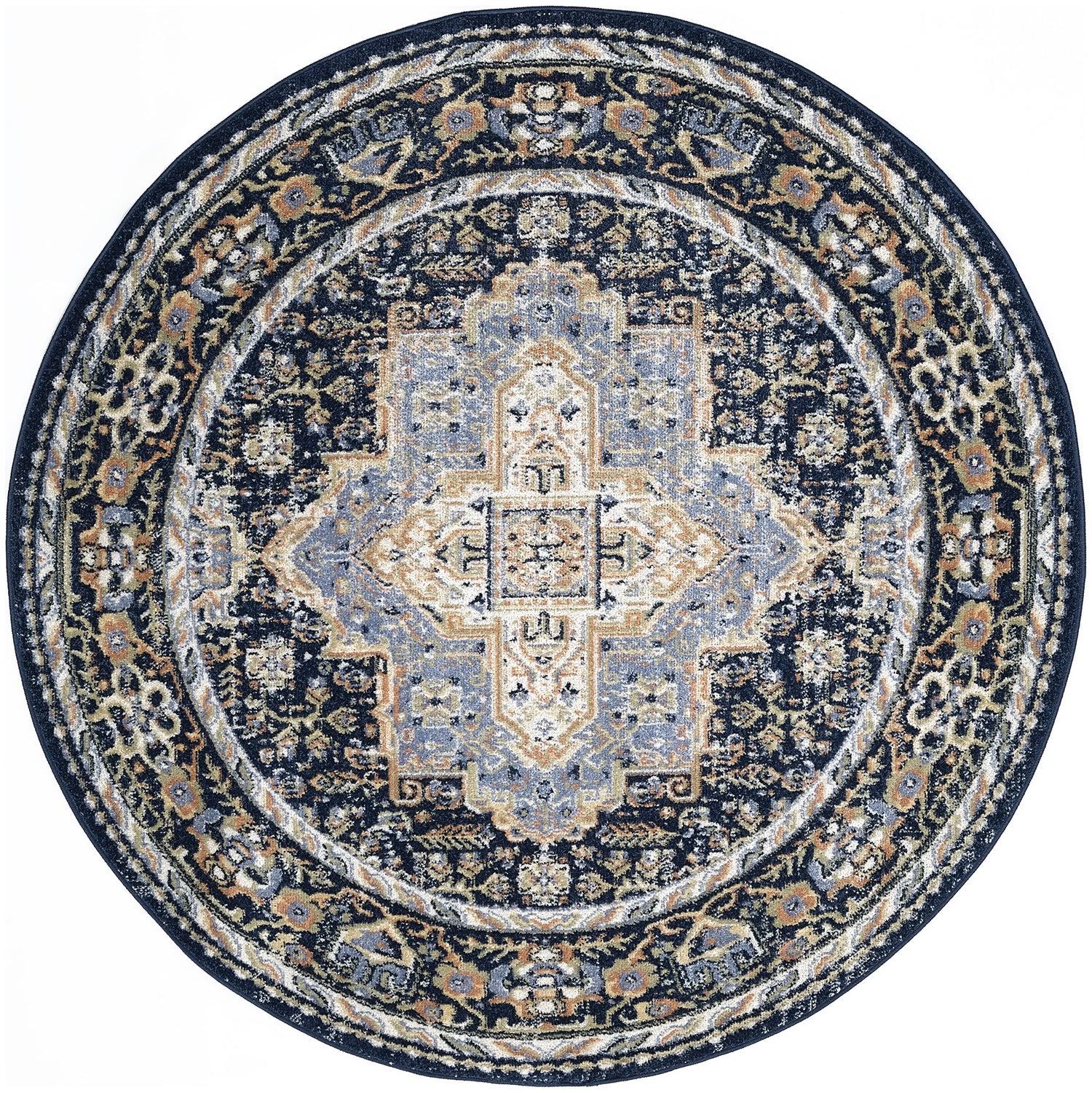 Nourison Nourison Essentials Persian Nre07 Navy Rug