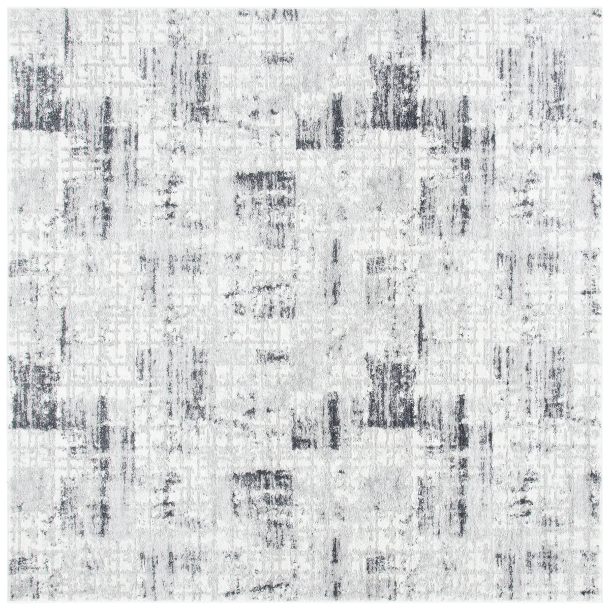 Safavieh Amelia 700 6'-7" x 6'-7" Rug in Grey / Charcoal