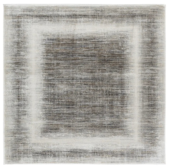 Safavieh Craft 6'-7" x 6'-7" Rug in Grey / Gold