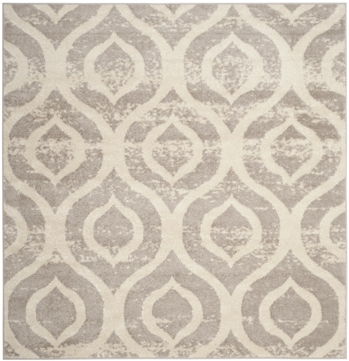 Safavieh Amsterdam 6'-7" x 6'-7" Rug in Ivory / Mauve