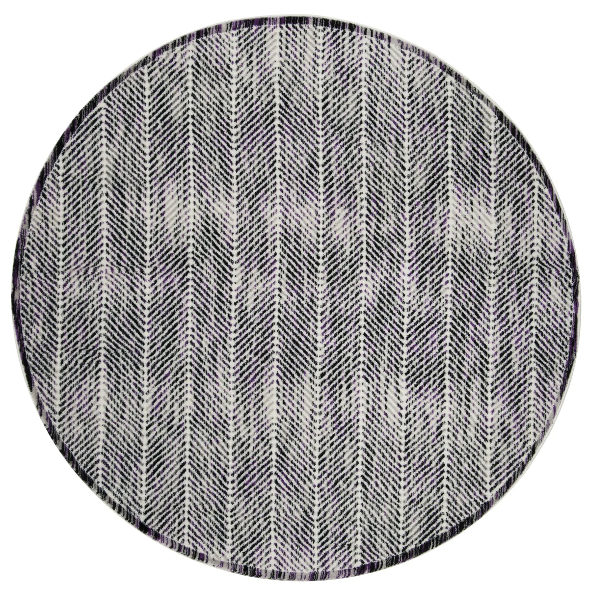 Safavieh Skyler 6'-7" x 6'-7" Rug in Grey / Purple