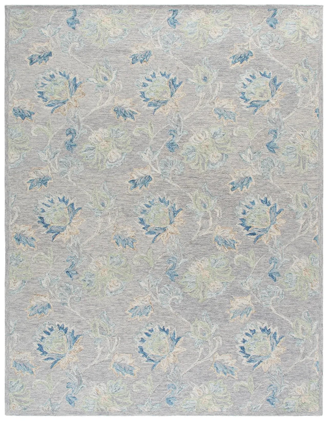 Safavieh Jardin 8'-0" x 10'-0" Rug in Grey / Blue