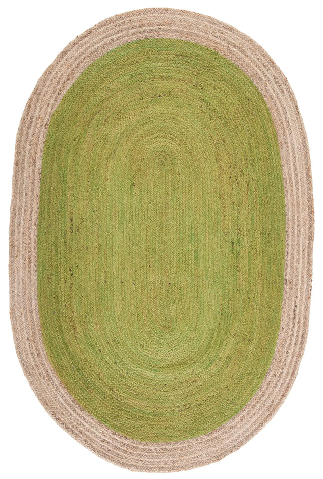 Safavieh Natural Fiber 5'-0" x 8'-0" Rug in Green / Natural