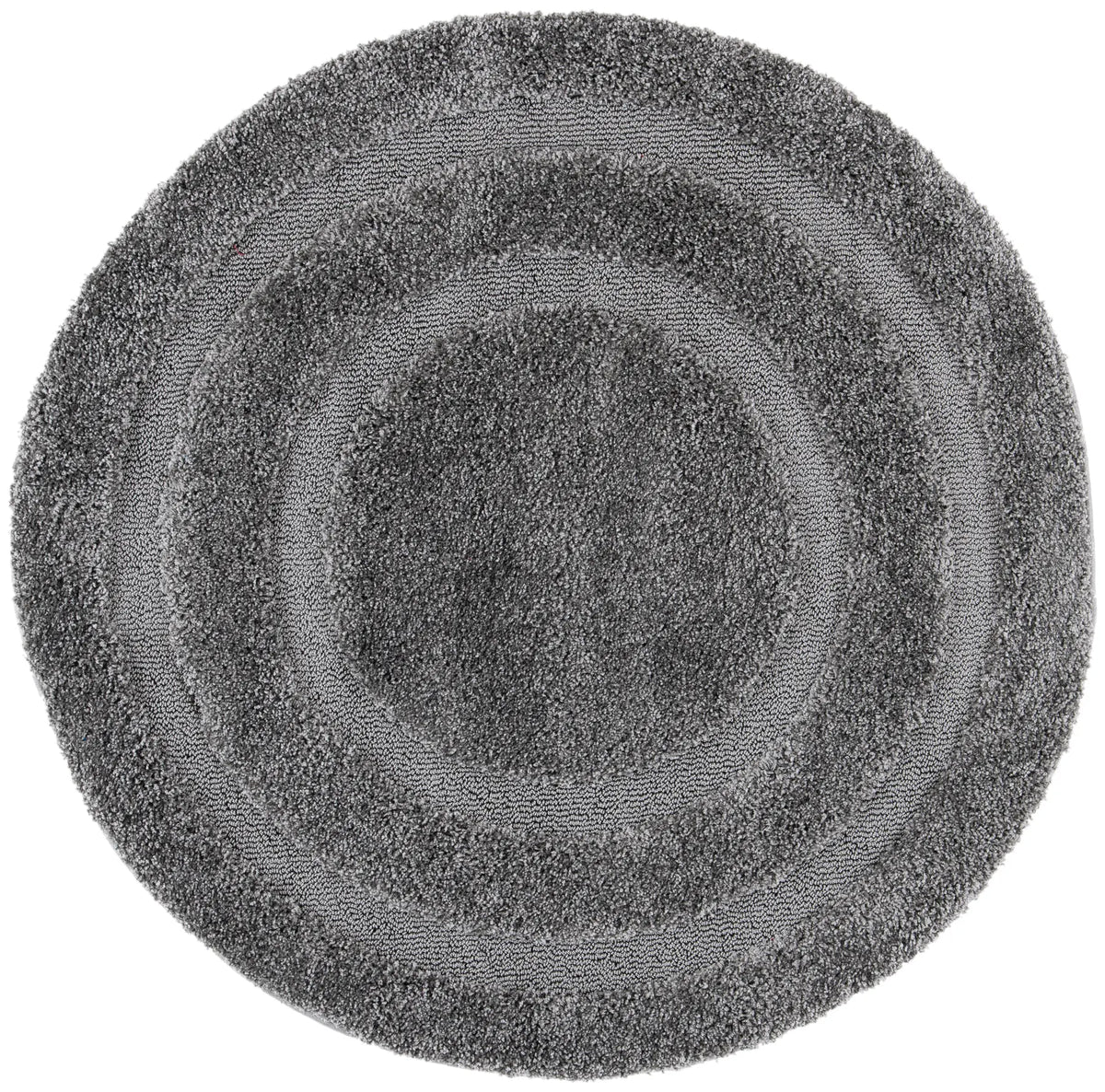 Safavieh Florida Shag 3'-0" x 3'-0" Rug in Grey / Grey
