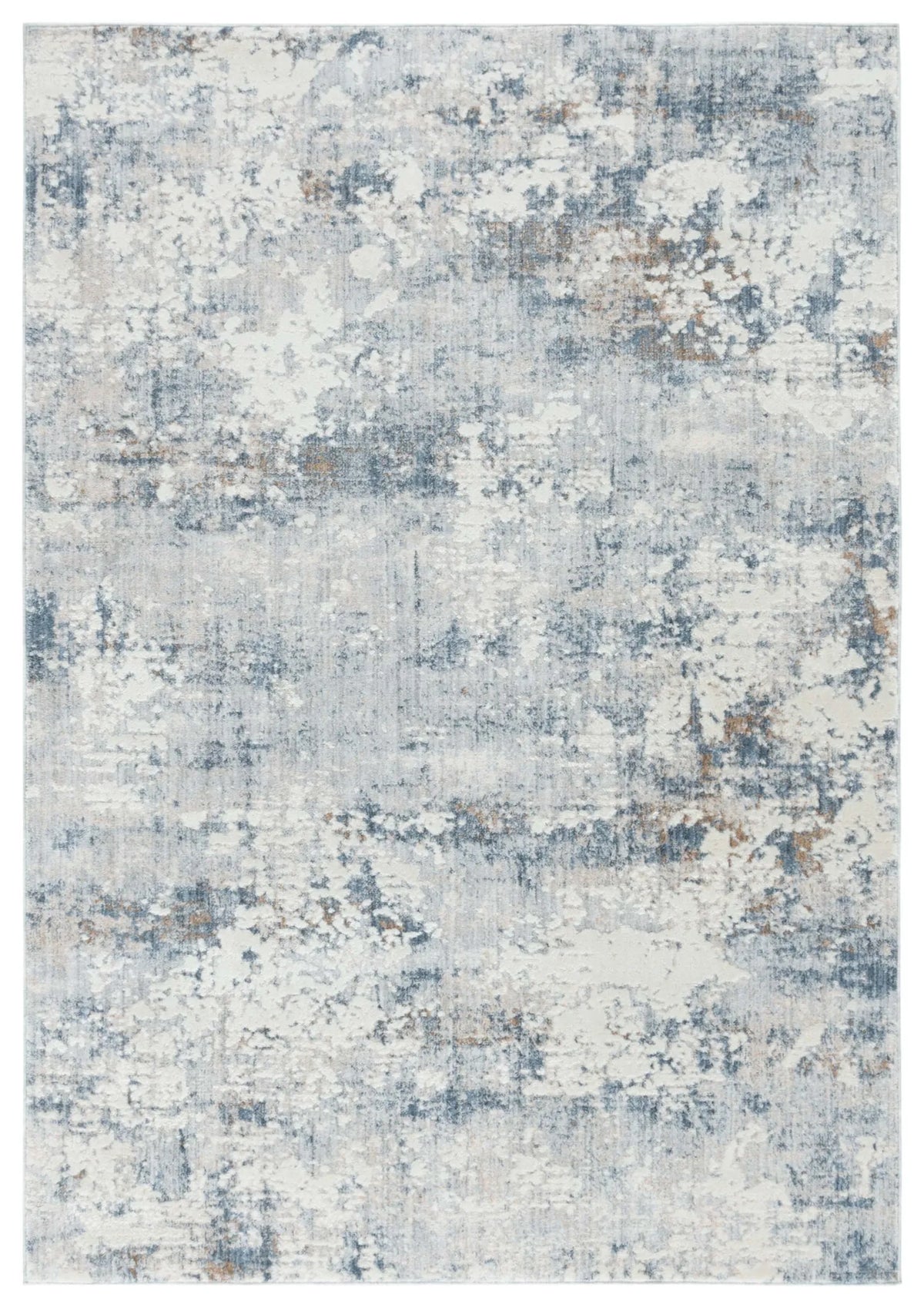 Safavieh Serena 200 5'-3" x 7'-6" Rug in Grey / Ivory Blue
