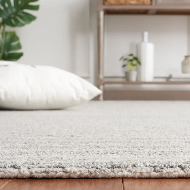 Safavieh Ebony 4'-0" x 6'-0" Rug in Silver / Grey