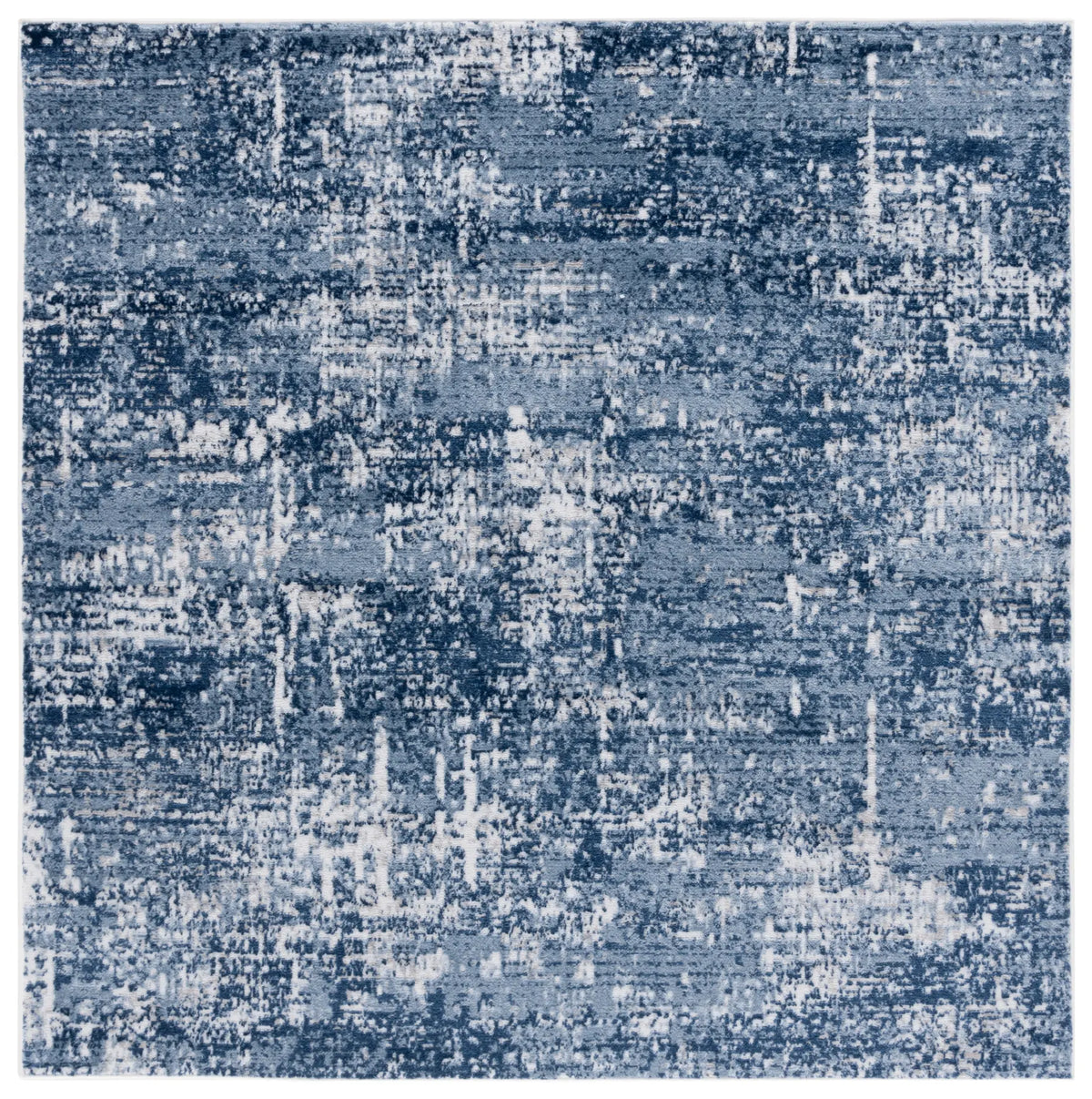 Safavieh Amelia 700 6'-7" x 6'-7" Rug in Ivory / Dark Blue