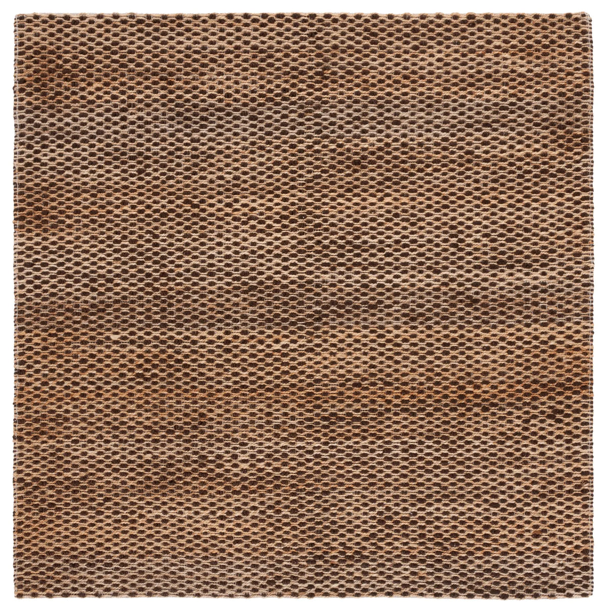 Safavieh Natural Fiber 6'-0" x 6'-0" Rug in Natural / Dark Brown