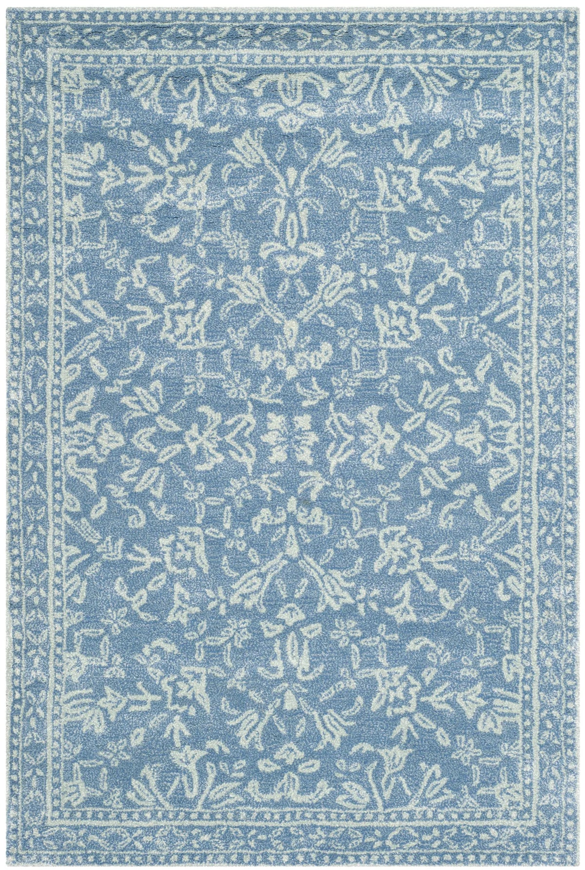 Safavieh Martha Stewart 4'-0" x 6'-0" Rug in Blue / Ivory