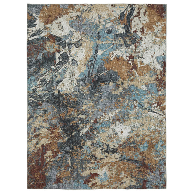 Oriental Weavers Sphinx Sumter SUM13 Rust Rugs - main flat