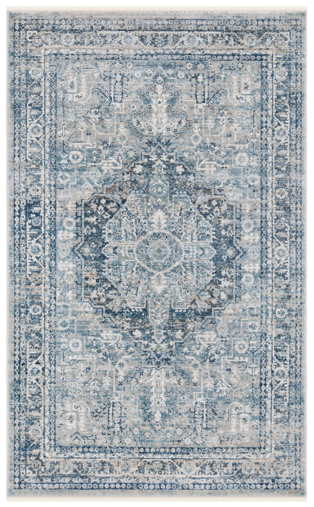 Safavieh Victoria 3'-0" x 5'-0" Rug in Blue / Grey