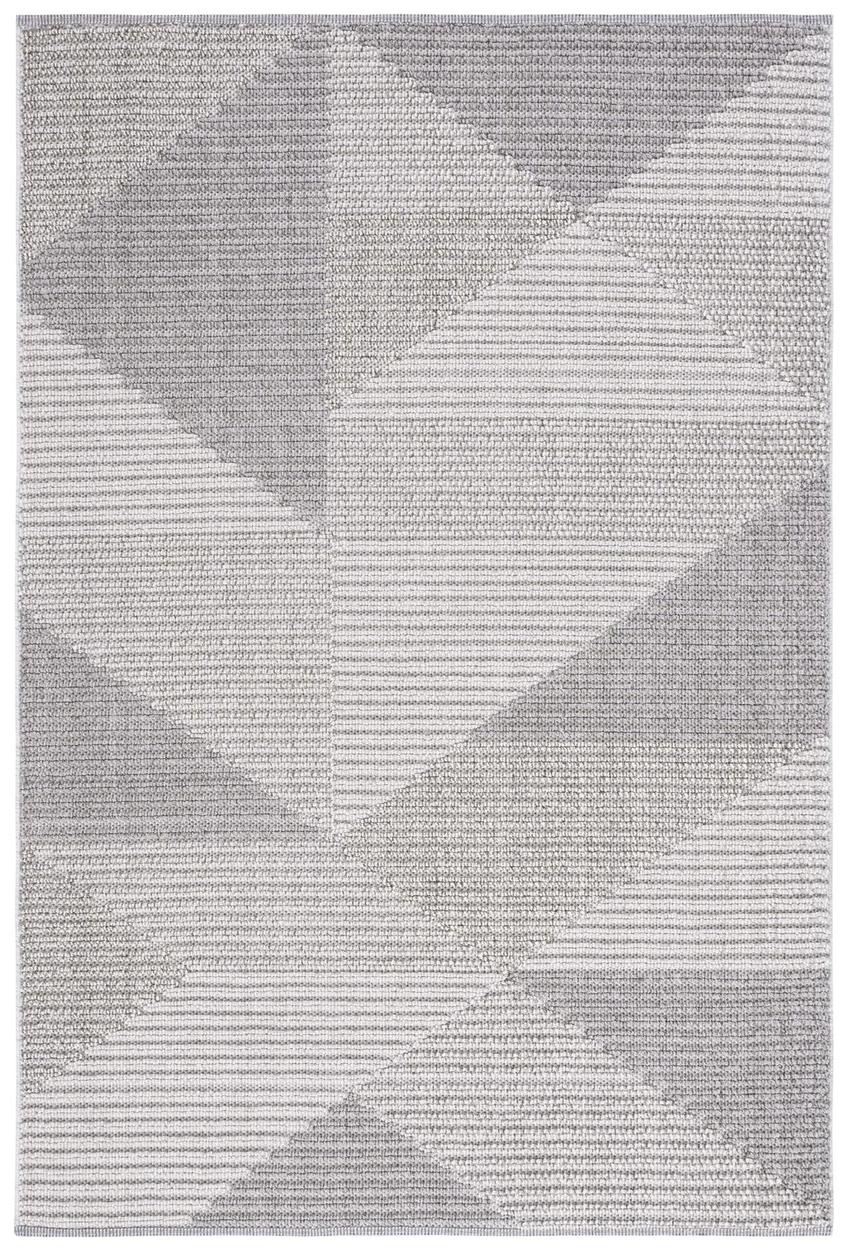 Safavieh Global 4'-0" x 6'-0" Rug in Light Grey / Grey