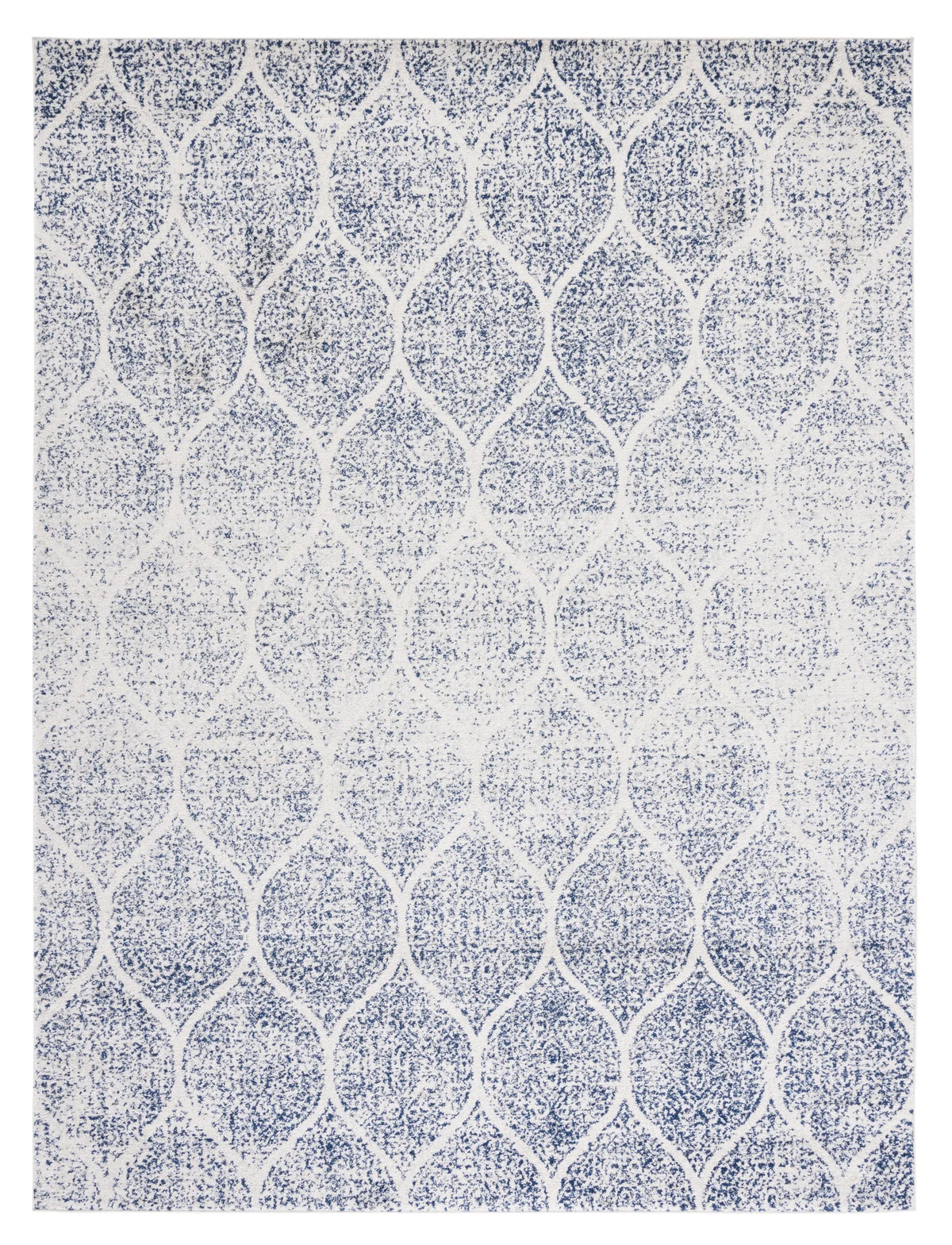 Safavieh Madison 10'-0" x 14'-0" Rug in Cream / Royal Blue