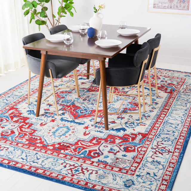 Safavieh Brentwood 10'-0" x 13'-0" Rug in Beige / Red