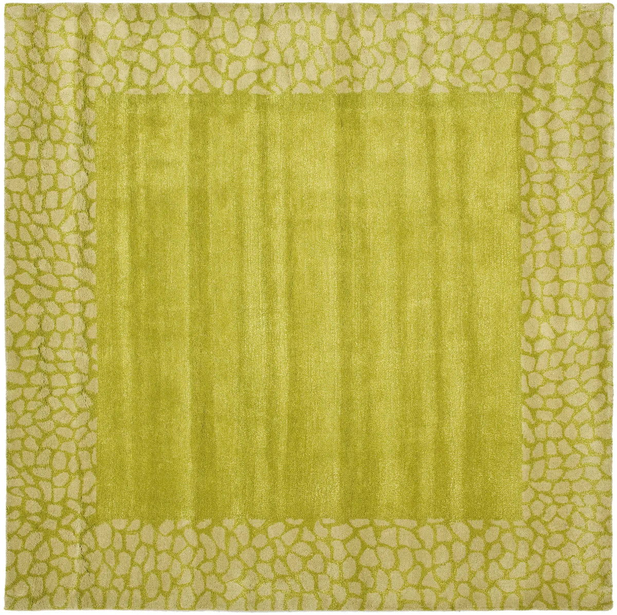 Safavieh Soho 6'-0" x 6'-0" Rug in Green / Light Green