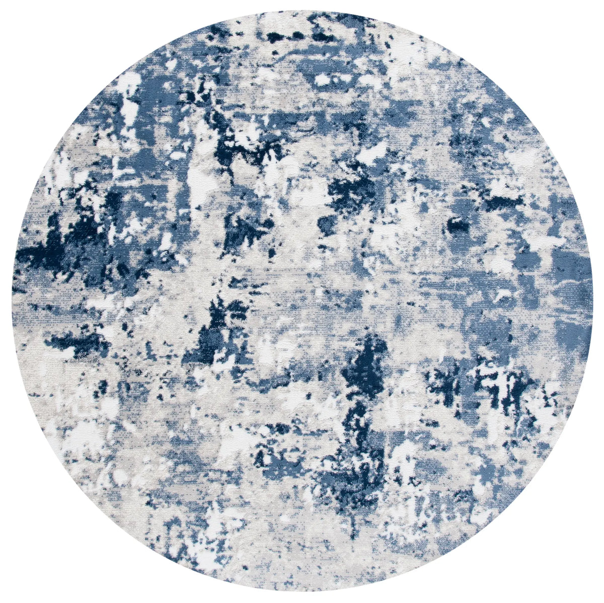 Safavieh Skyler 6'-7" x 6'-7" Rug in Grey / Navy